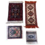 4 x Small Persian Rugs