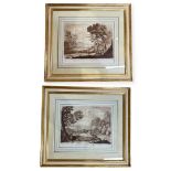 18th Century Engravings after Claude Lorraine