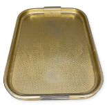 Gilt Metal Cocktail Tray Woodwet Limited.