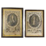 Late 17th century prints of James Drummond, Earl of Perth, Lord High Chancellor of Scotland Roxley?