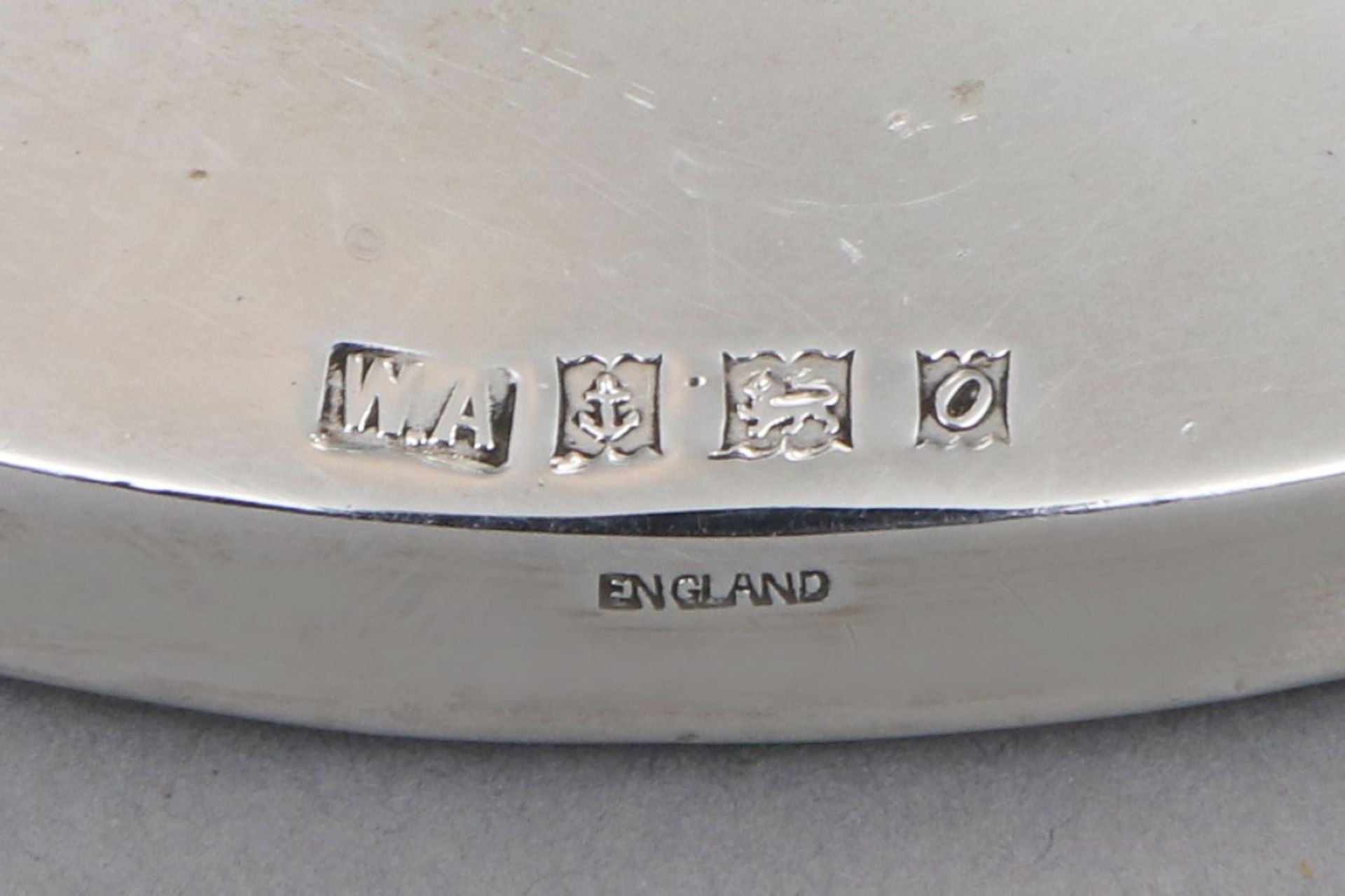 Paar englische Silberleuchter - Bild 3 aus 3