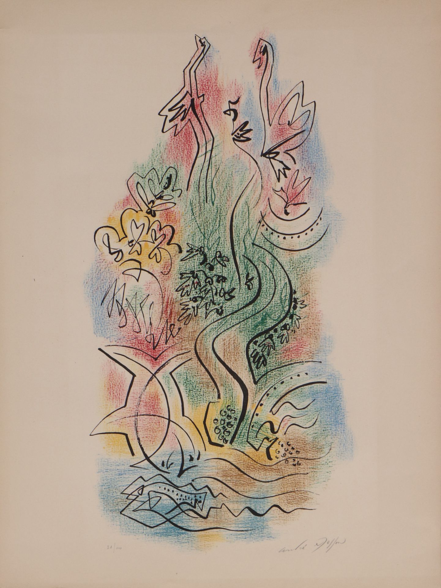 ANDRE MASSON (1896 Balagny-sur-Thérain - 1987 Paris)