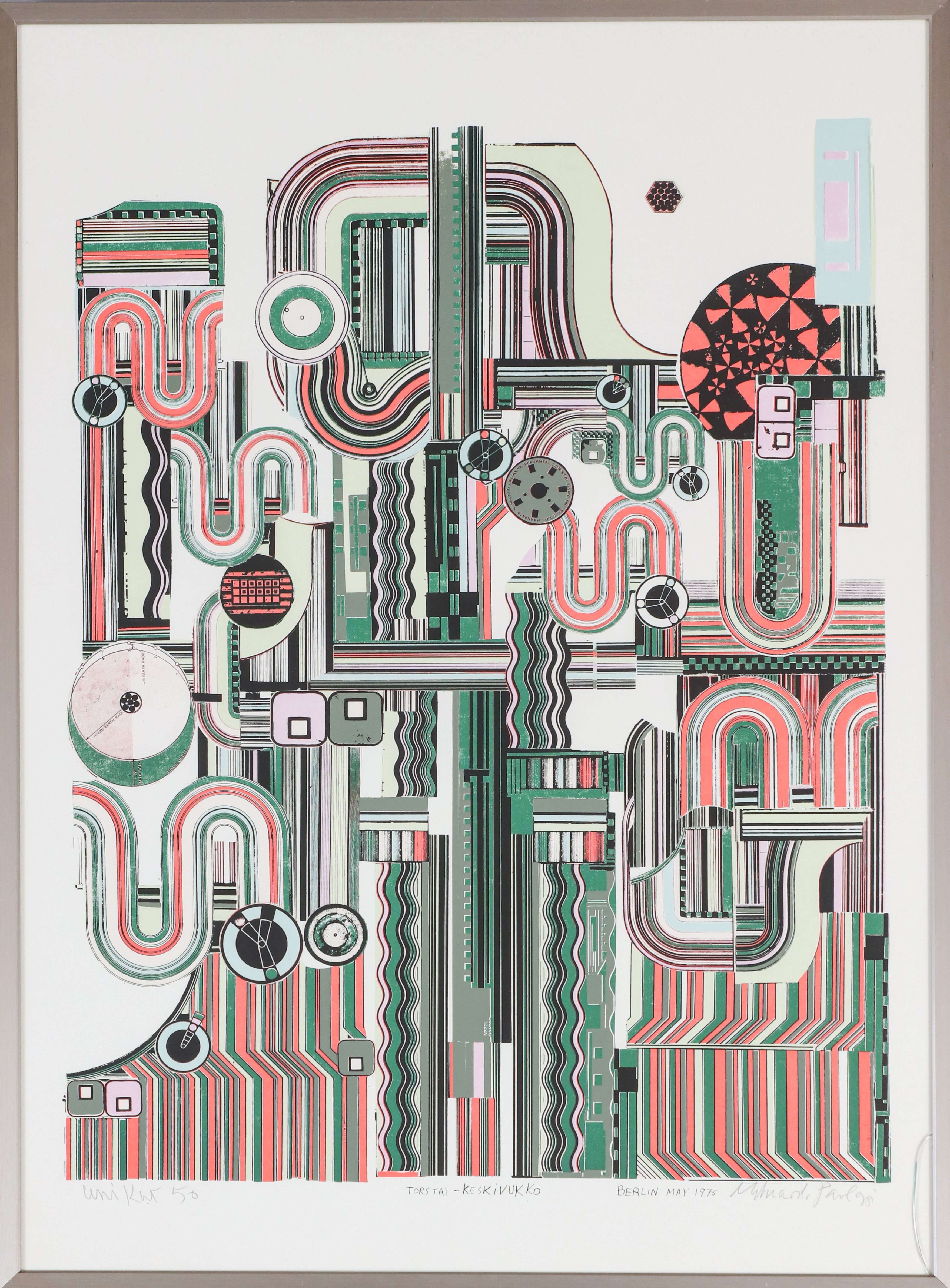 EDUARDO PAOLOZZI (1924 Leith/Edinburgh - 2005 London)