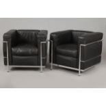 Paar Sessel im Stile des Bauhaus