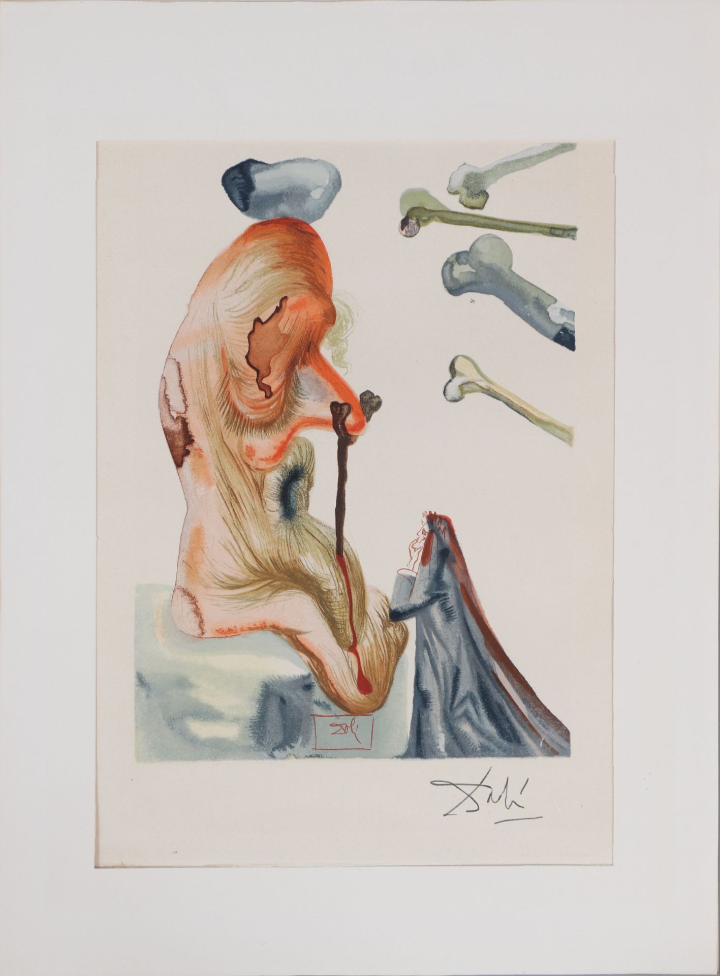 SALVADOR DALI (1904 Figueres/Katalonien - 1989 ebenda)