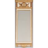 Französischer Trumeau-Spiegel des 19. Jahrhunderts