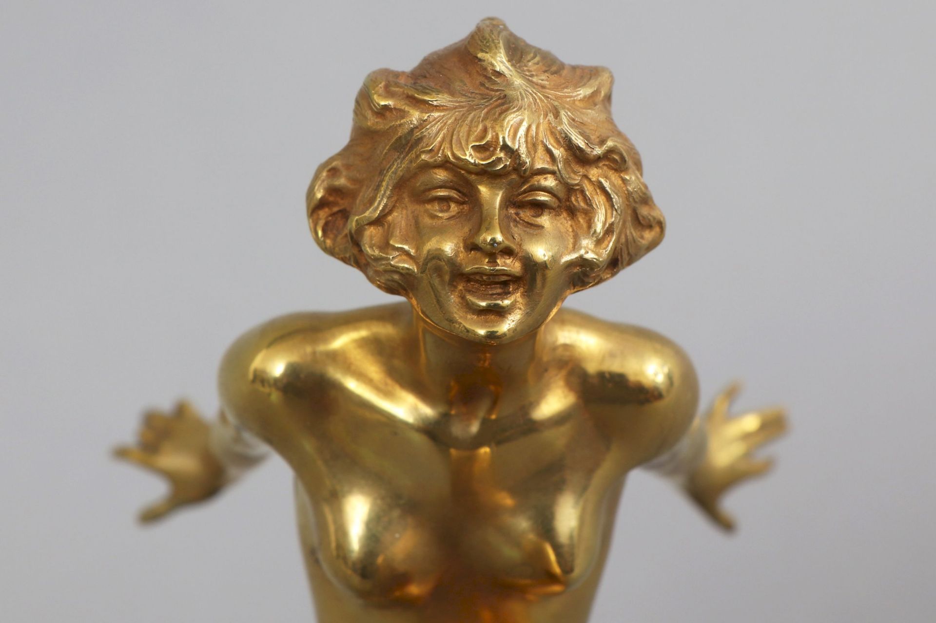 JOSEF LORENZL (1892-1950) Bronzefigur ¨Erotische Tänzerin¨ - Image 3 of 5