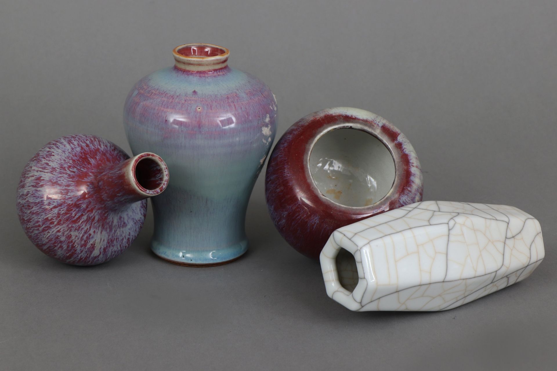 4 chinesische Porzellan Vasengefäße - Image 2 of 5