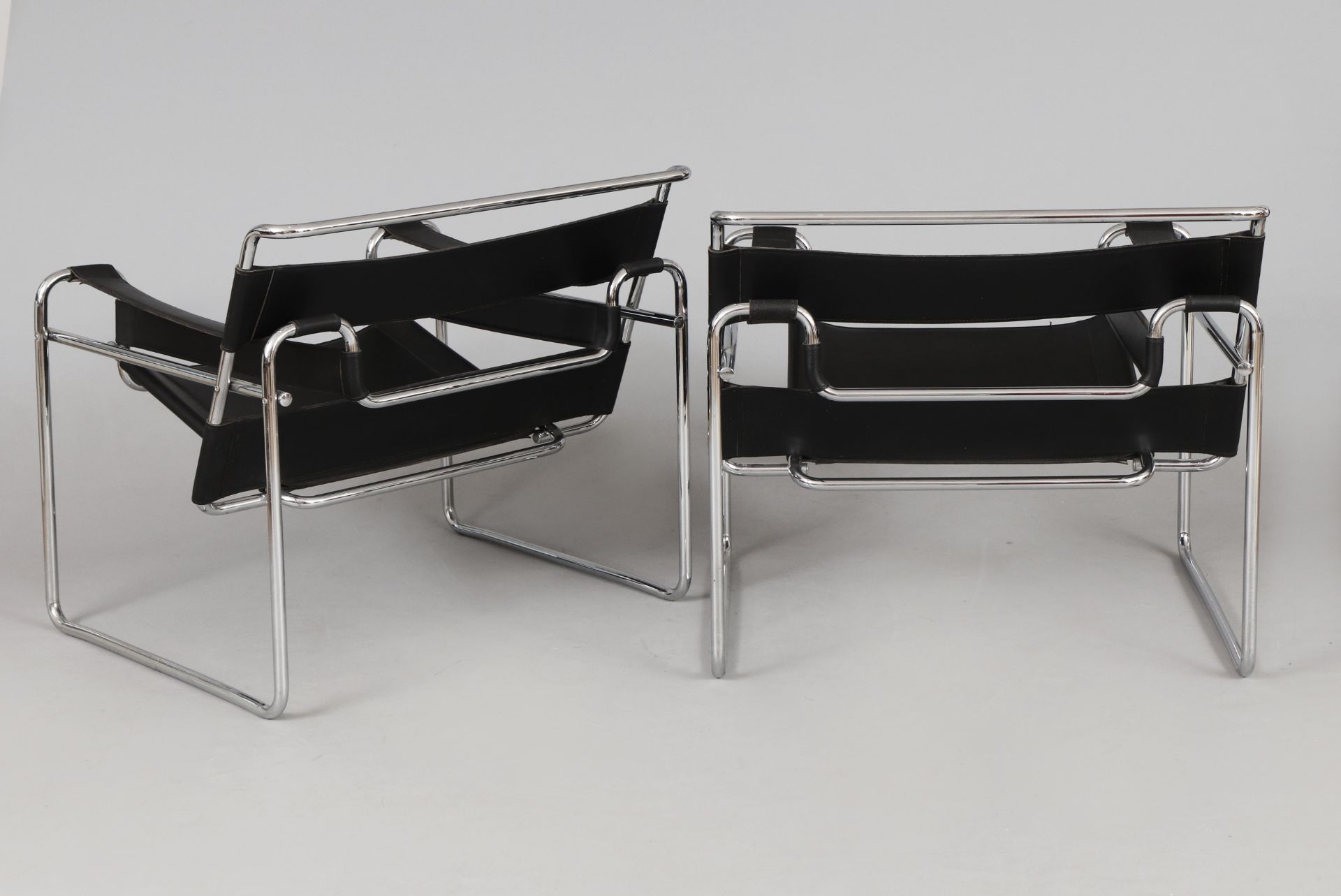 Paar MARCEL BREUER ¨Wassily Chairs¨ - Image 4 of 5