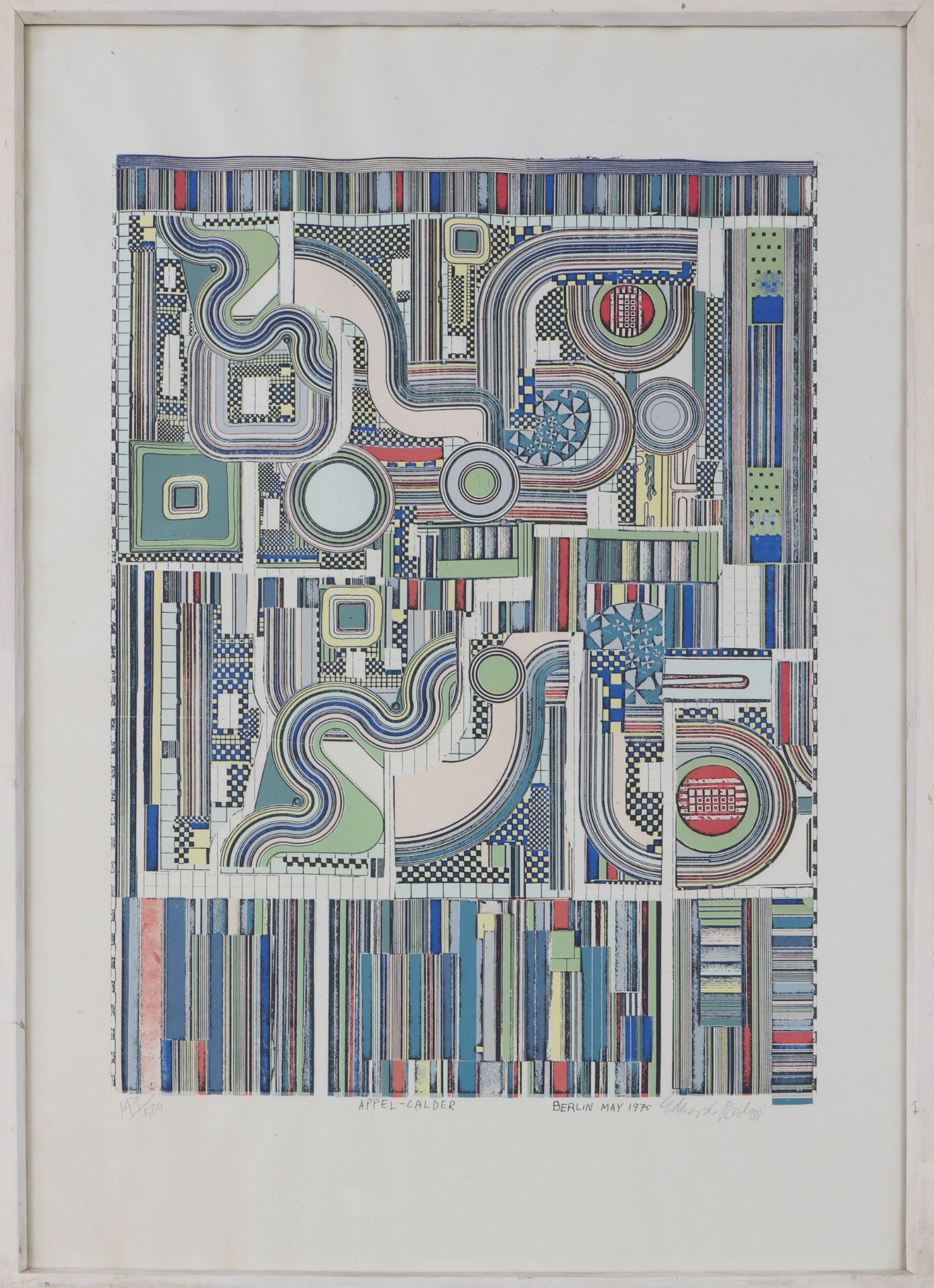 EDUARDO PAOLOZZI (1924 Leith/Edinburgh - 2005 London)