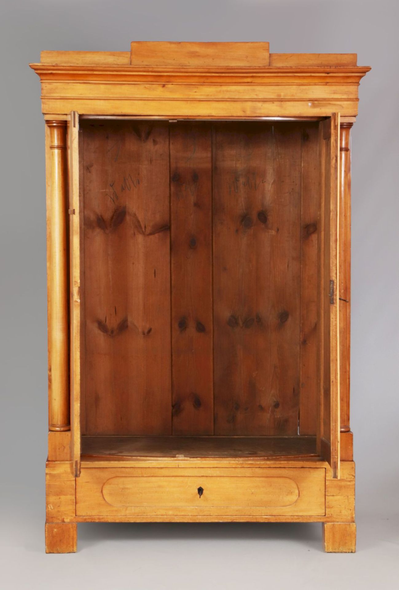 Schrank des Biedermeier, um 1840 - Bild 2 aus 3