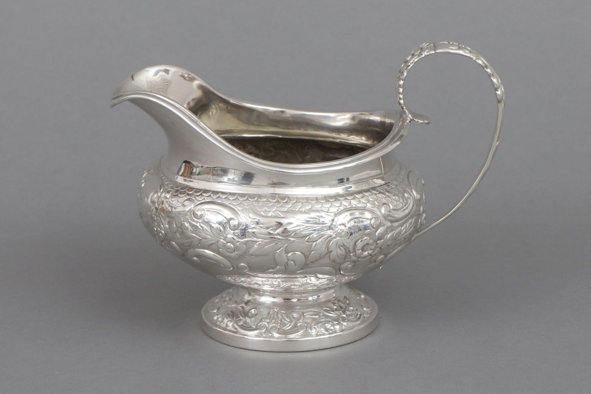 Silber Milchkännchen, Sterling, Newcastle, 1872