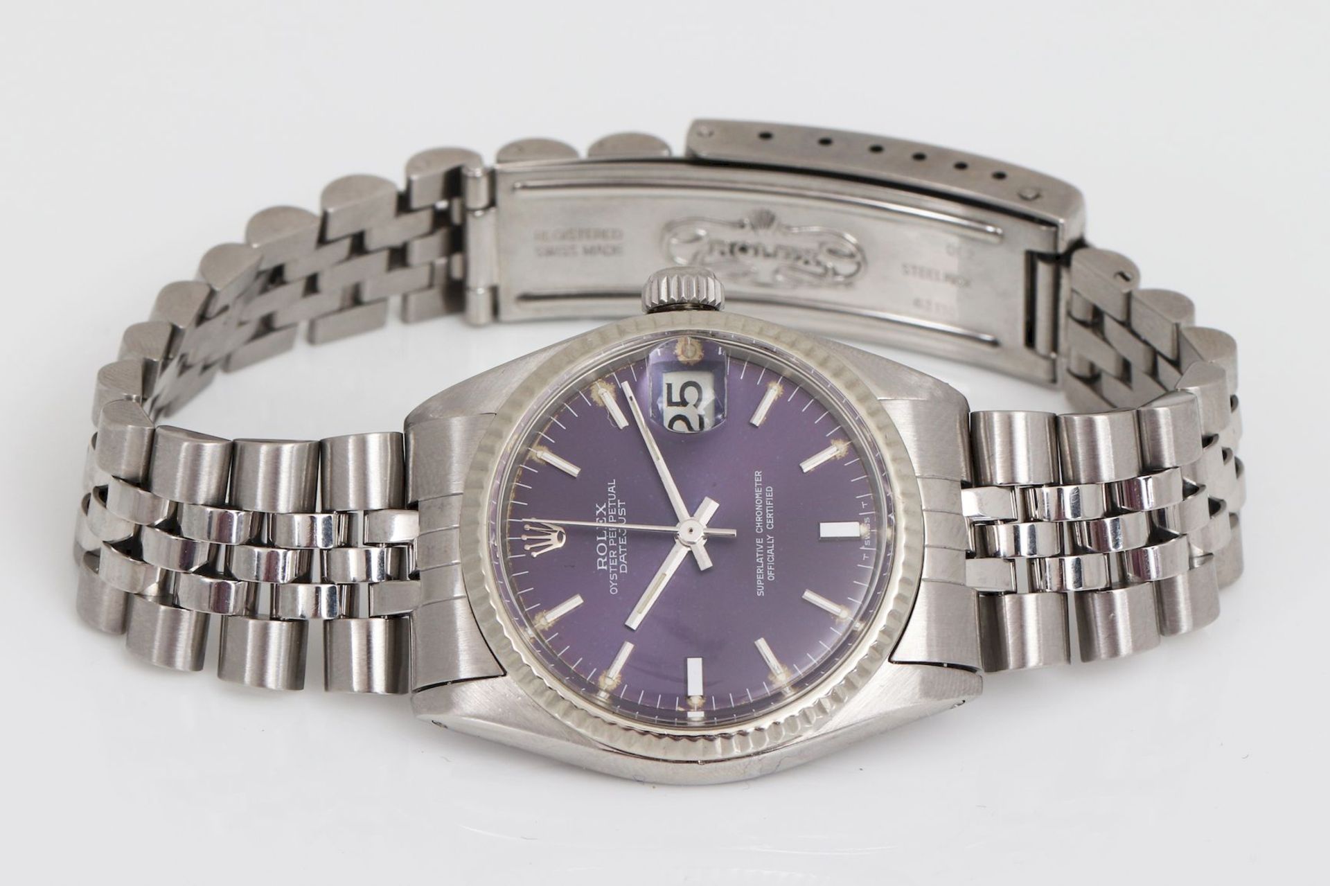 ROLEX Oyster Perpetual Datejust Armbanduhr - Bild 2 aus 4