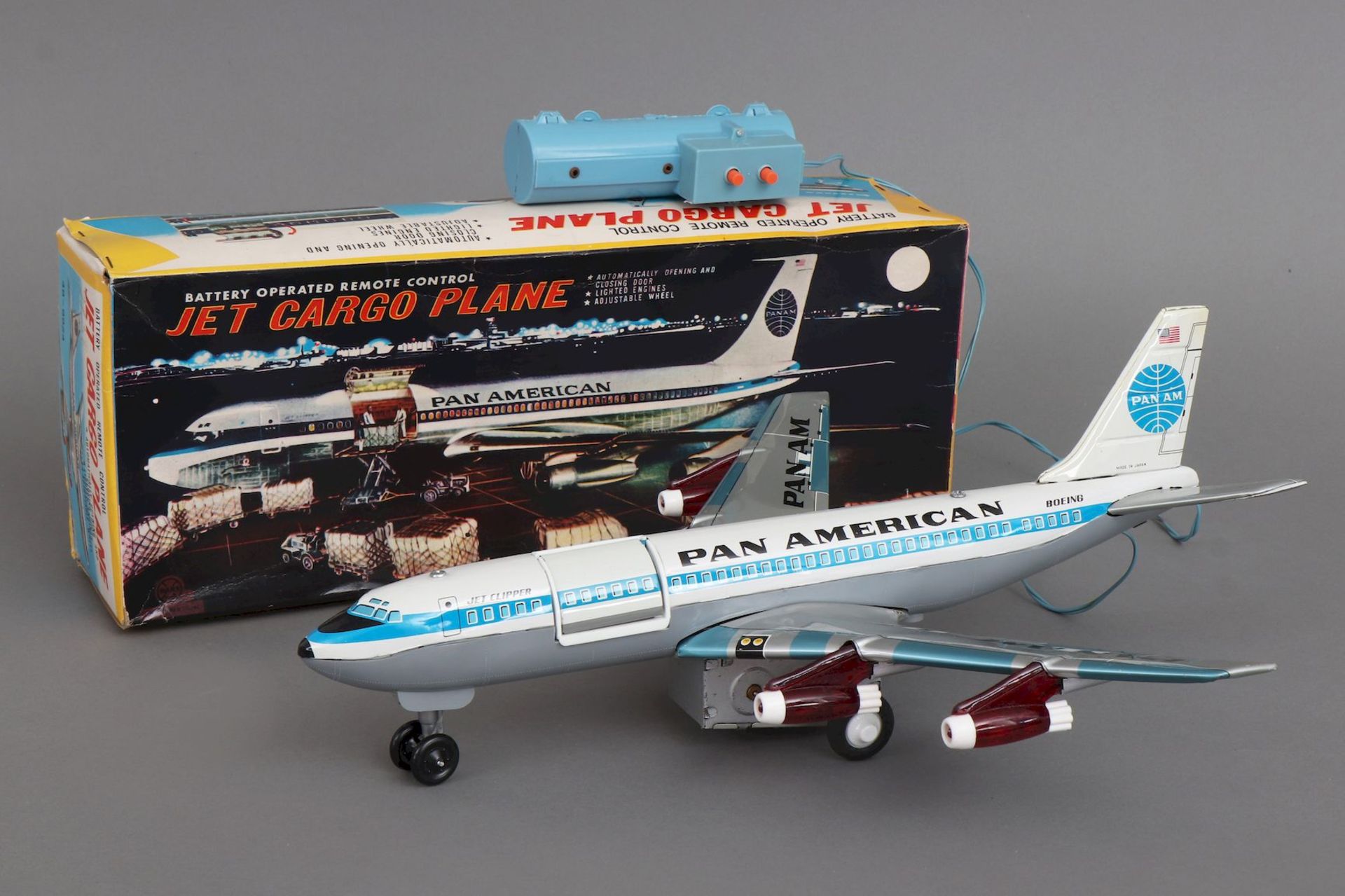 MARX Toys (Japan) ¨Pan American Jet Cargo Plane¨