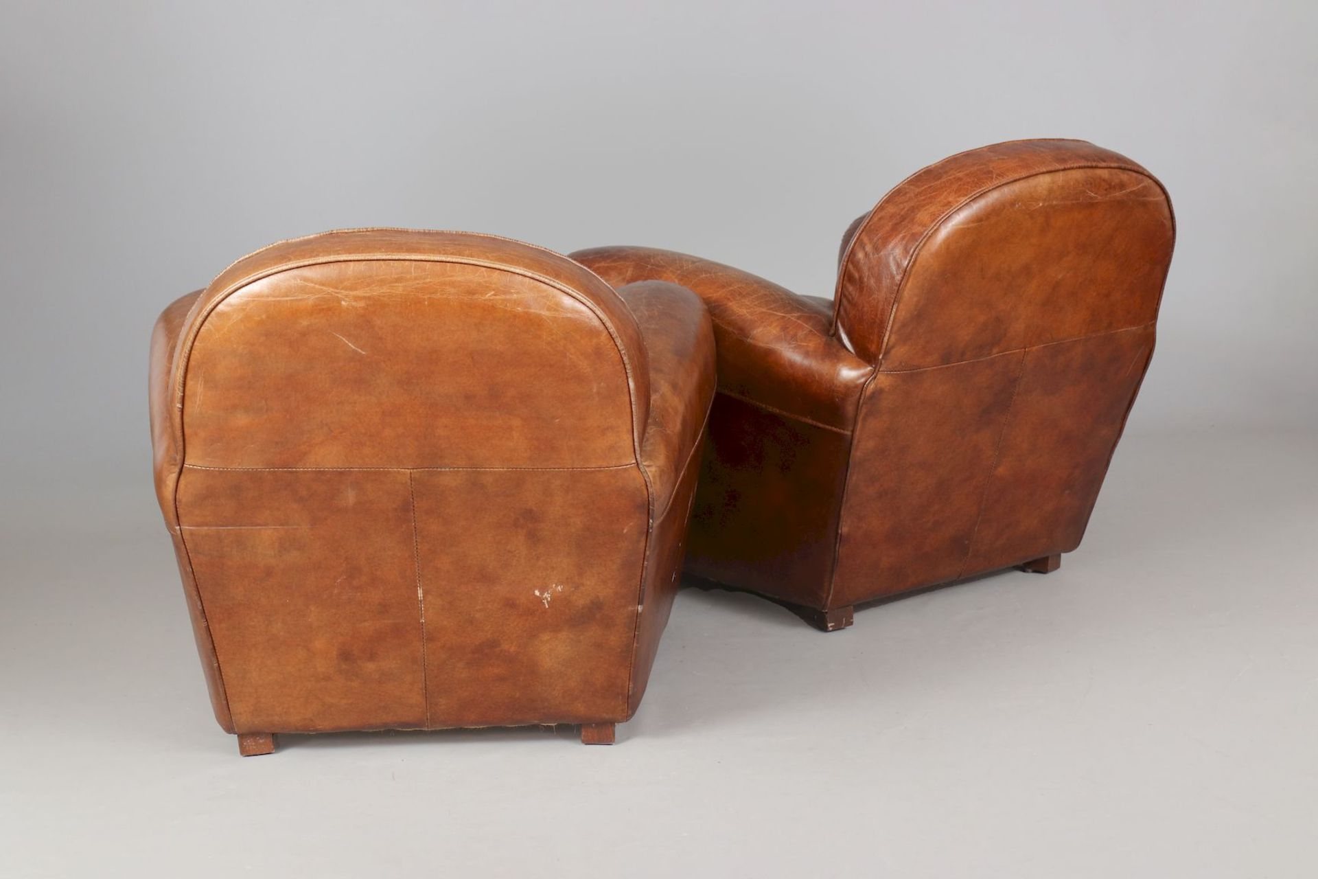 Paar ¨Club Chairs¨ im Stile des Art Deco - Bild 2 aus 5
