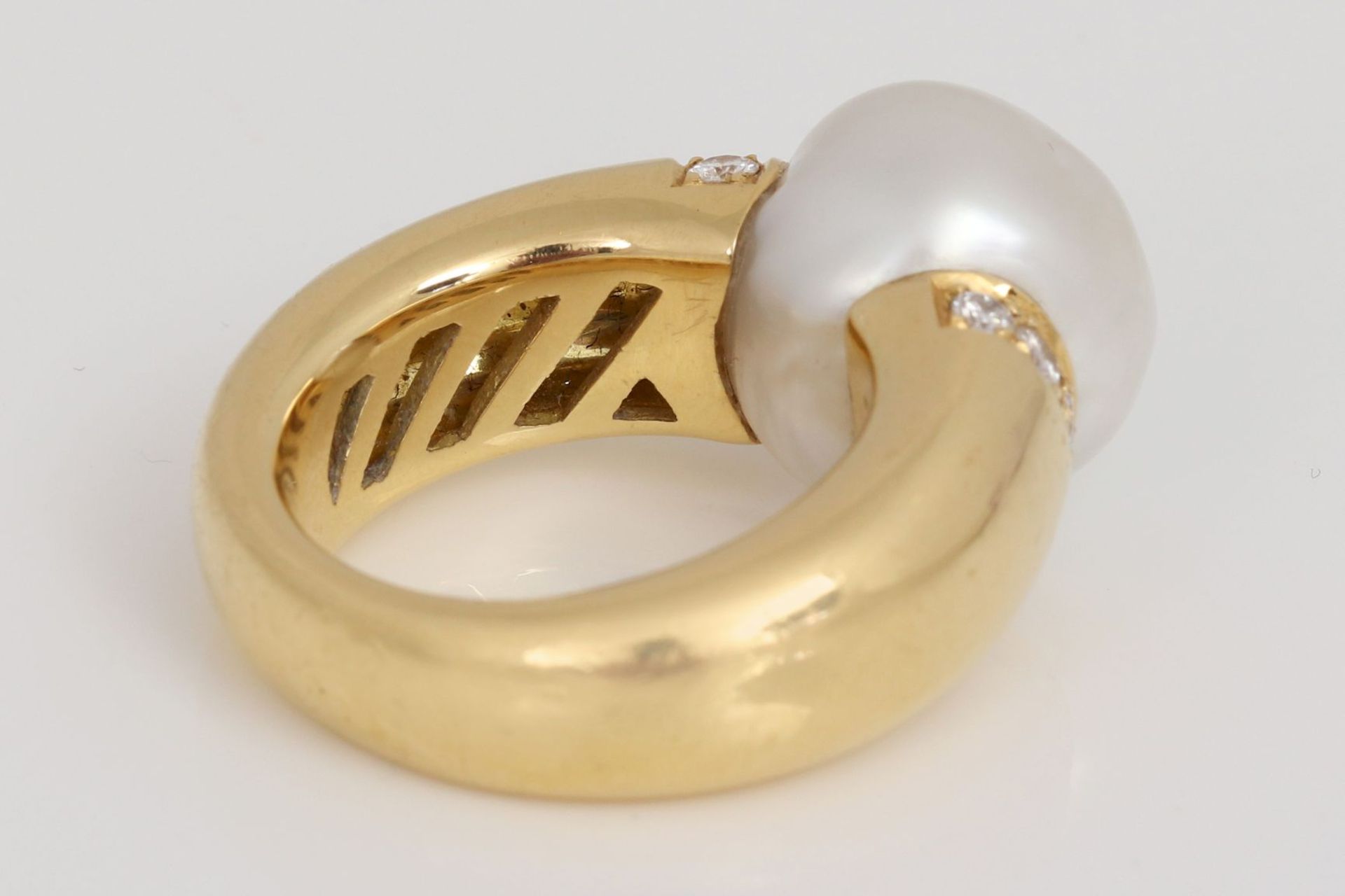 WEMPE Ring mit großer Biwa-Perle - Bild 3 aus 4