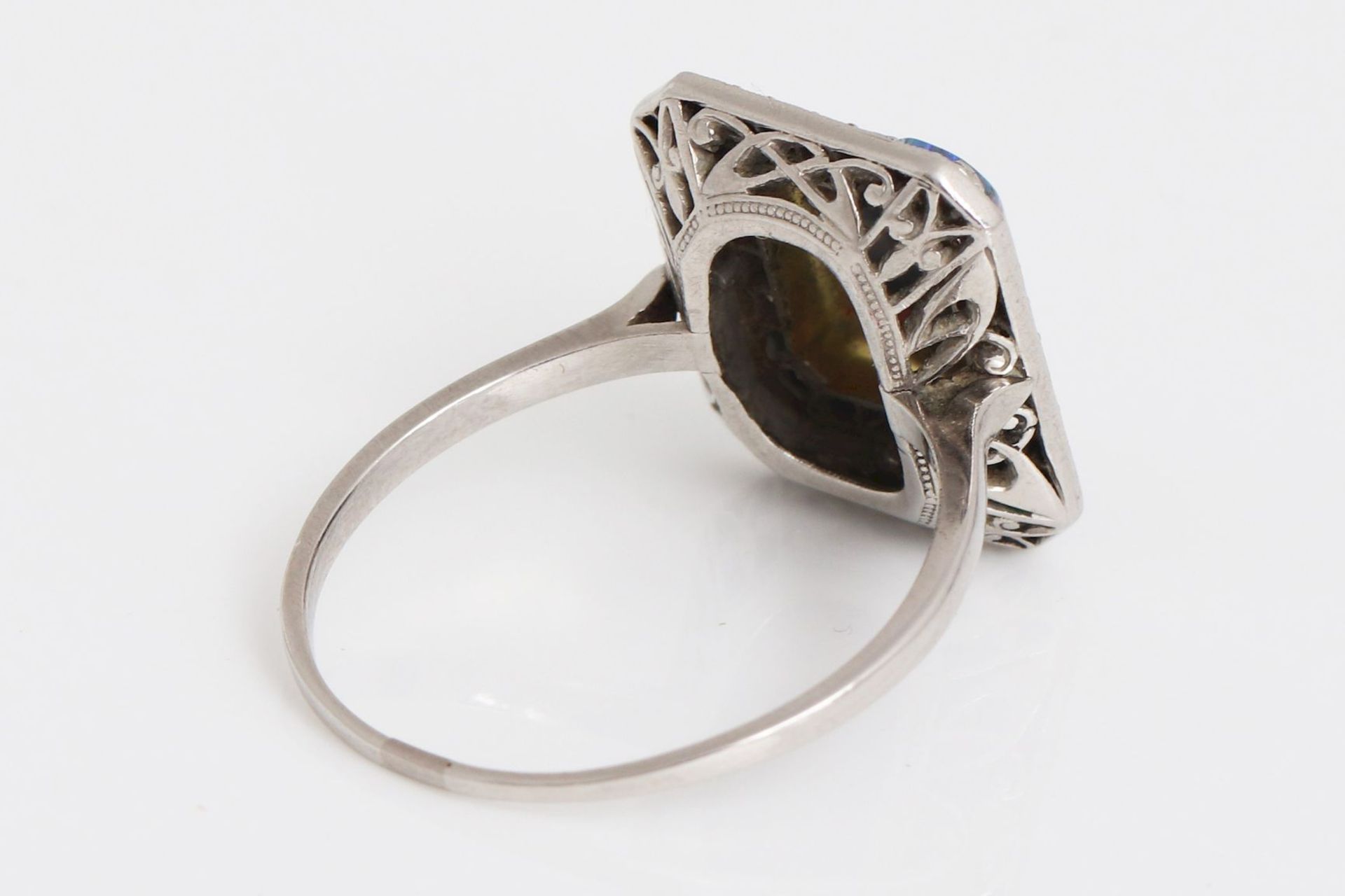 Antiker Ring mit Opal - Bild 3 aus 3