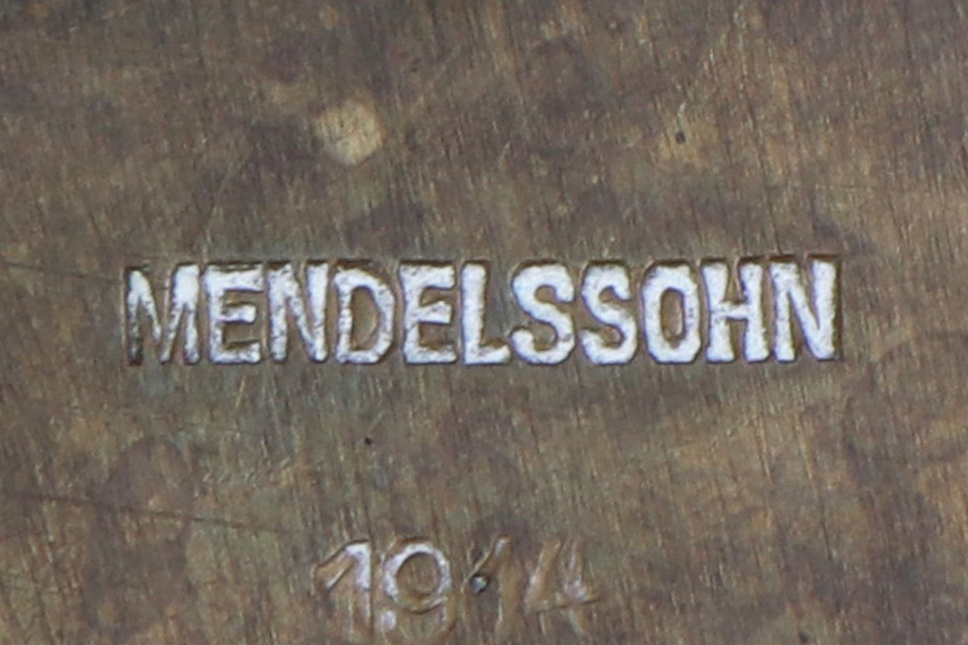 Georg MENDELSSOHN (1886-1955) Messingschale - Bild 4 aus 4