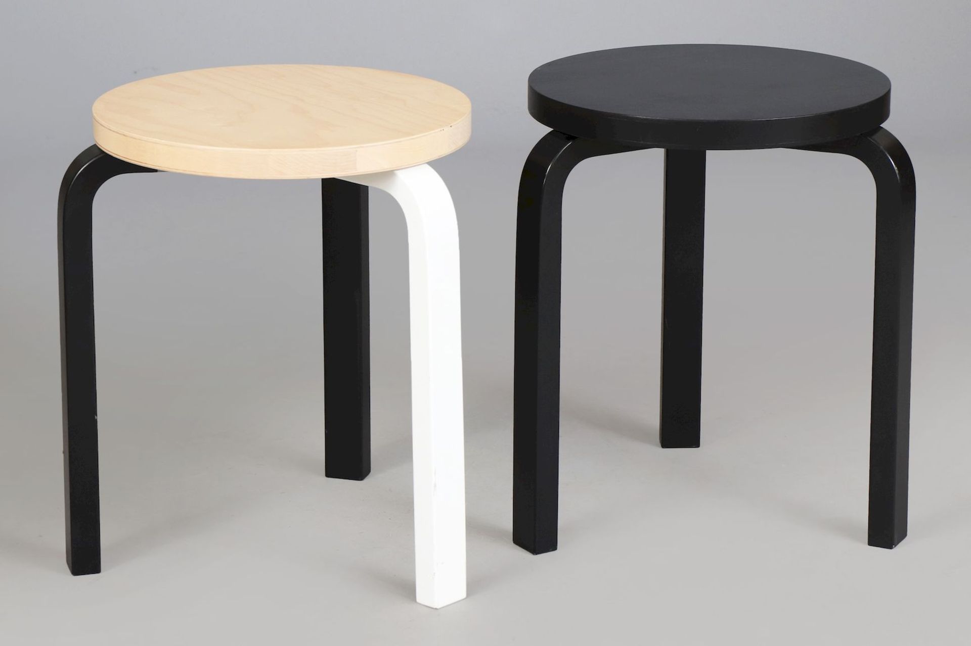 Paar ARTEK (Finland) Hocker ¨60¨