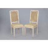 Paar Stühle des Klassizismus