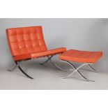 MIES VAN DER ROHE Barcelona Chair mit Ottomane