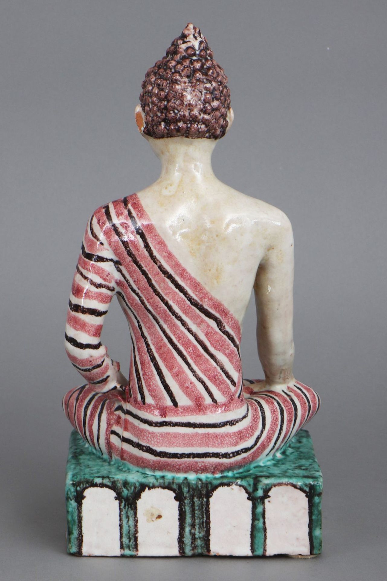 Italienische Keramikfigur ¨Buddha¨ - Bild 2 aus 5