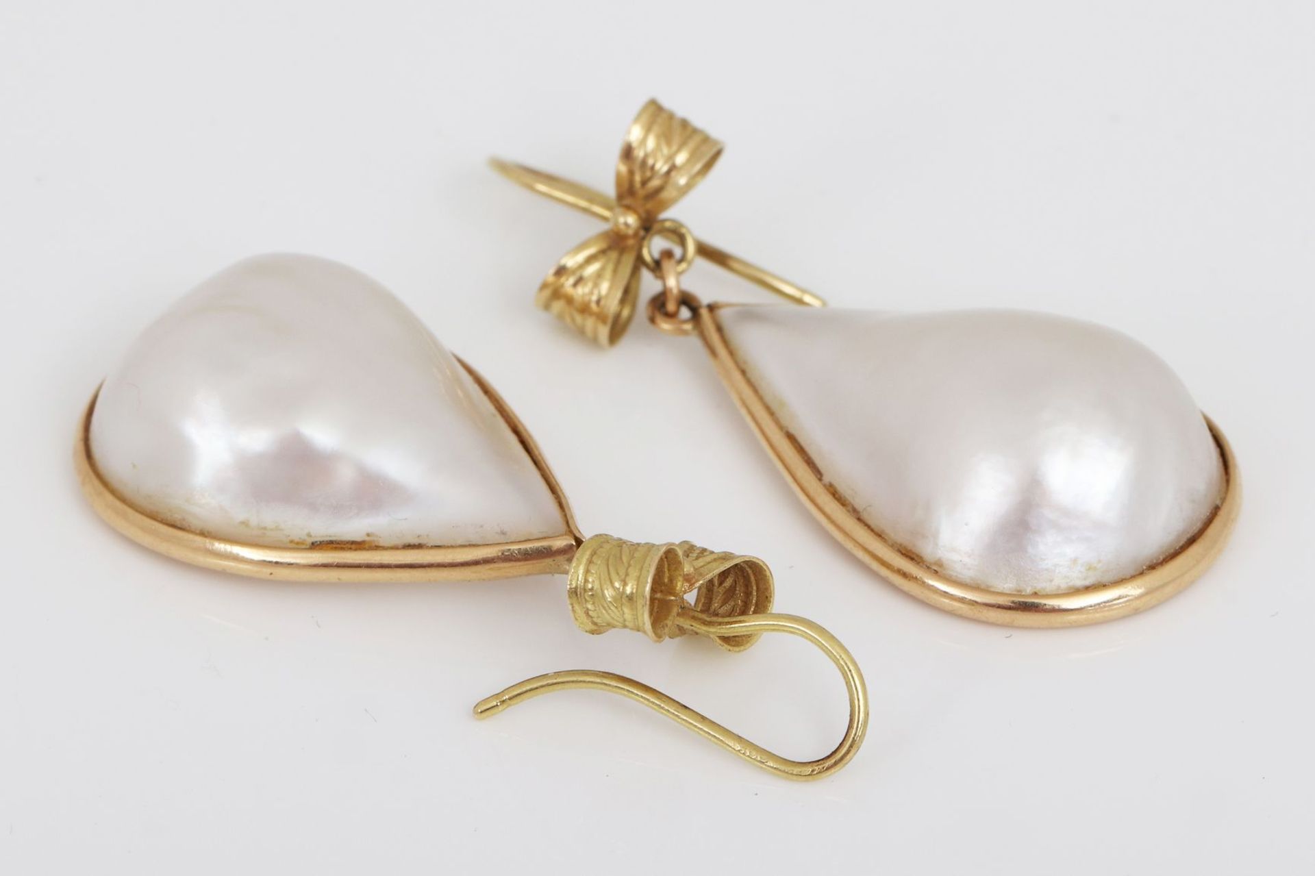 Paar Perlen Ohrhänger - Bild 3 aus 3