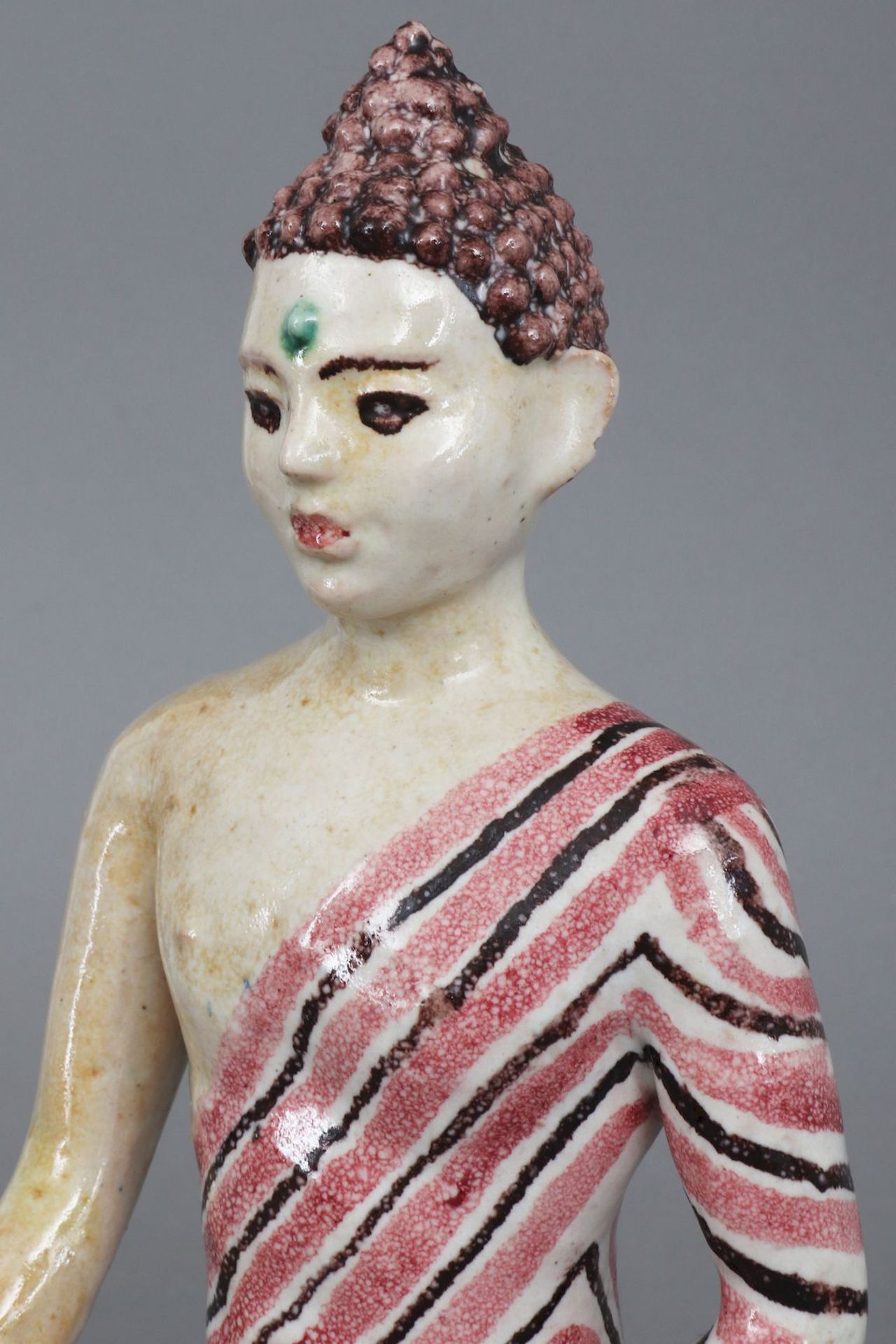 Italienische Keramikfigur ¨Buddha¨ - Bild 3 aus 5