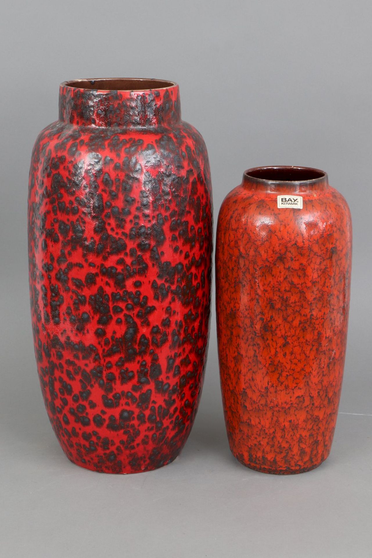 2 Mid-century Keramikvasen