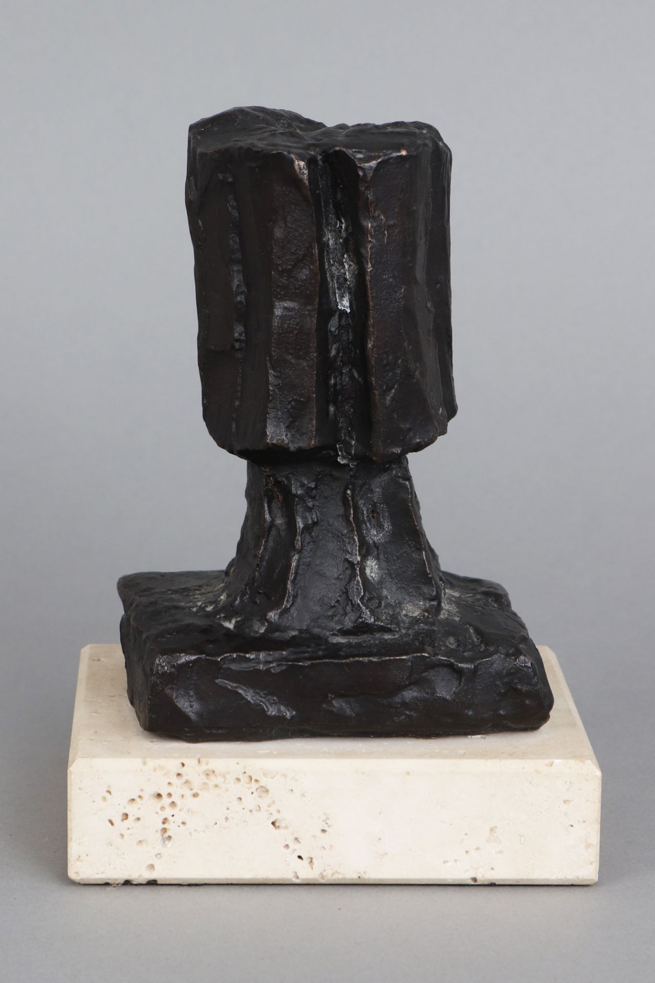 Fritz WOTRUBA (1907-1975), Bronzefigur ¨Kopf¨ - Image 2 of 3