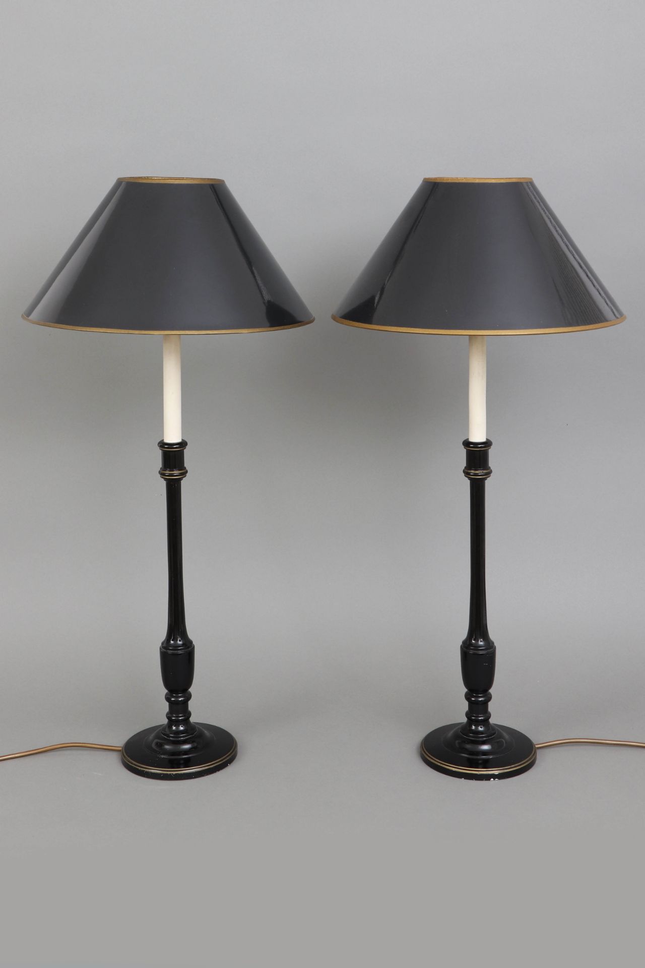 Paar Tischlampen im Stile des 19. Jahrhunderts