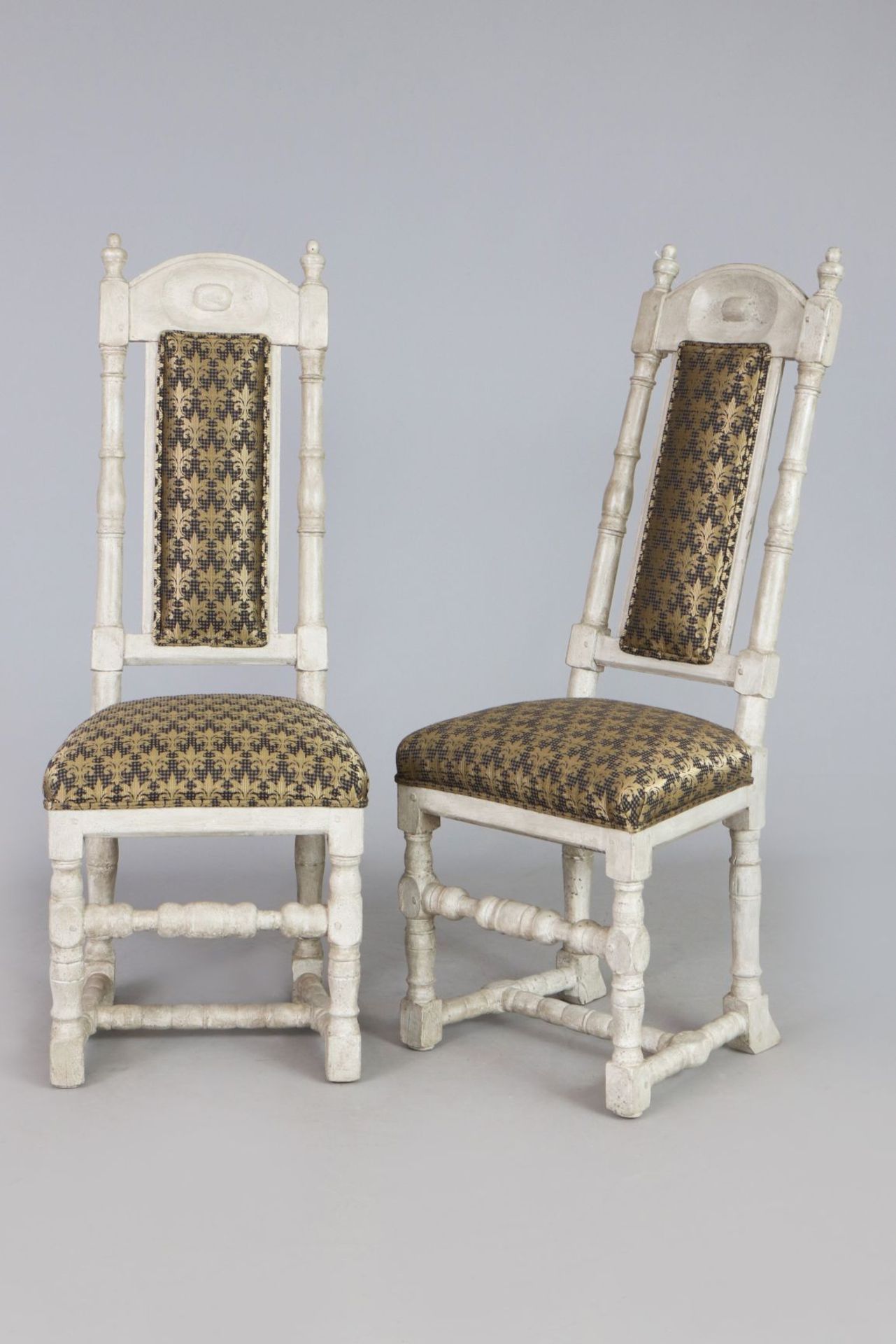 Paar Stühle des schwedischen Barock