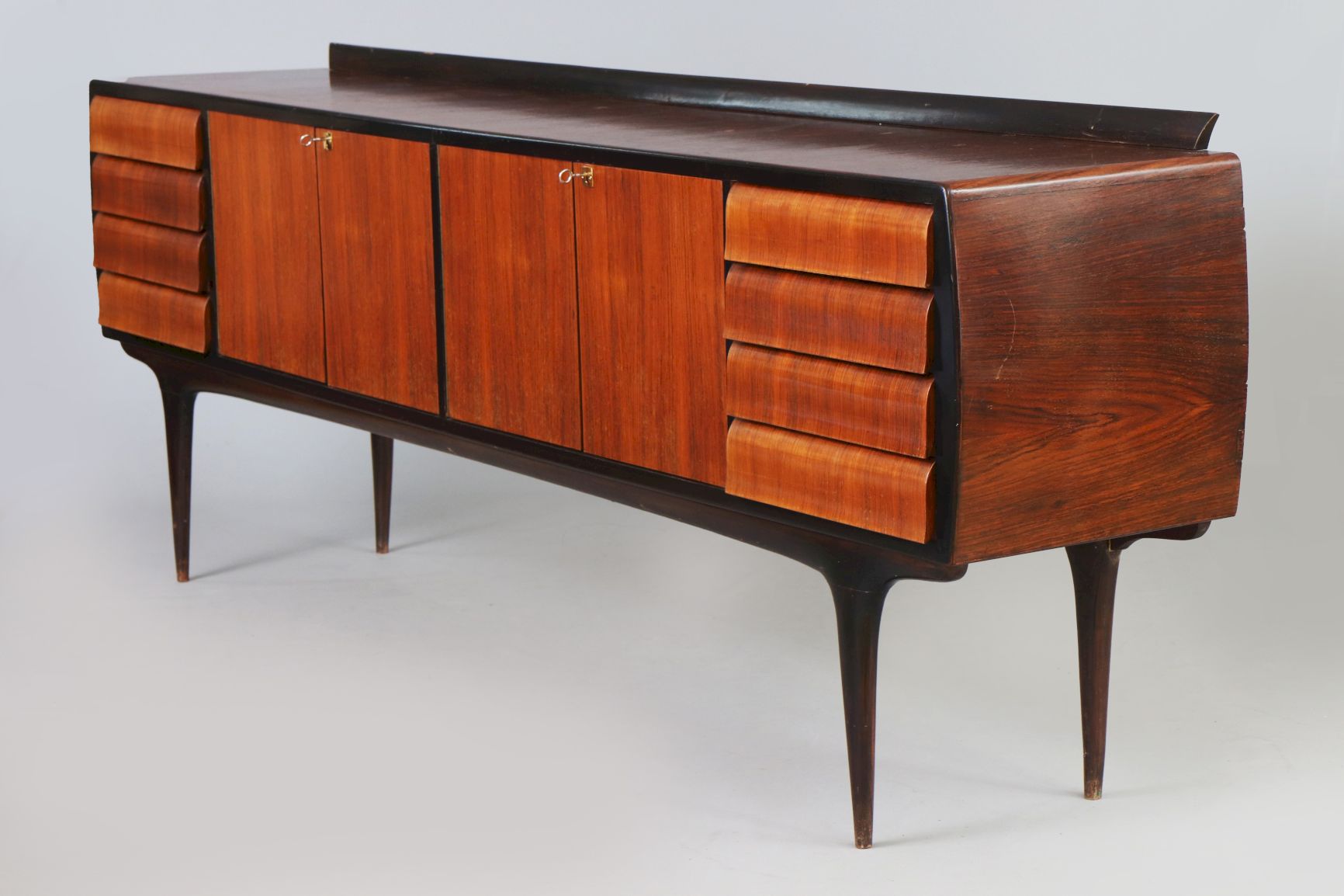 wohl Vittorio DASSI (1893-?) oder Umfeld, Sideboard der 1960er Jahre