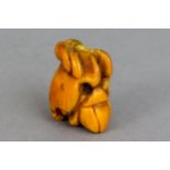 Japanisches Netsuke der Meiji-Epoche