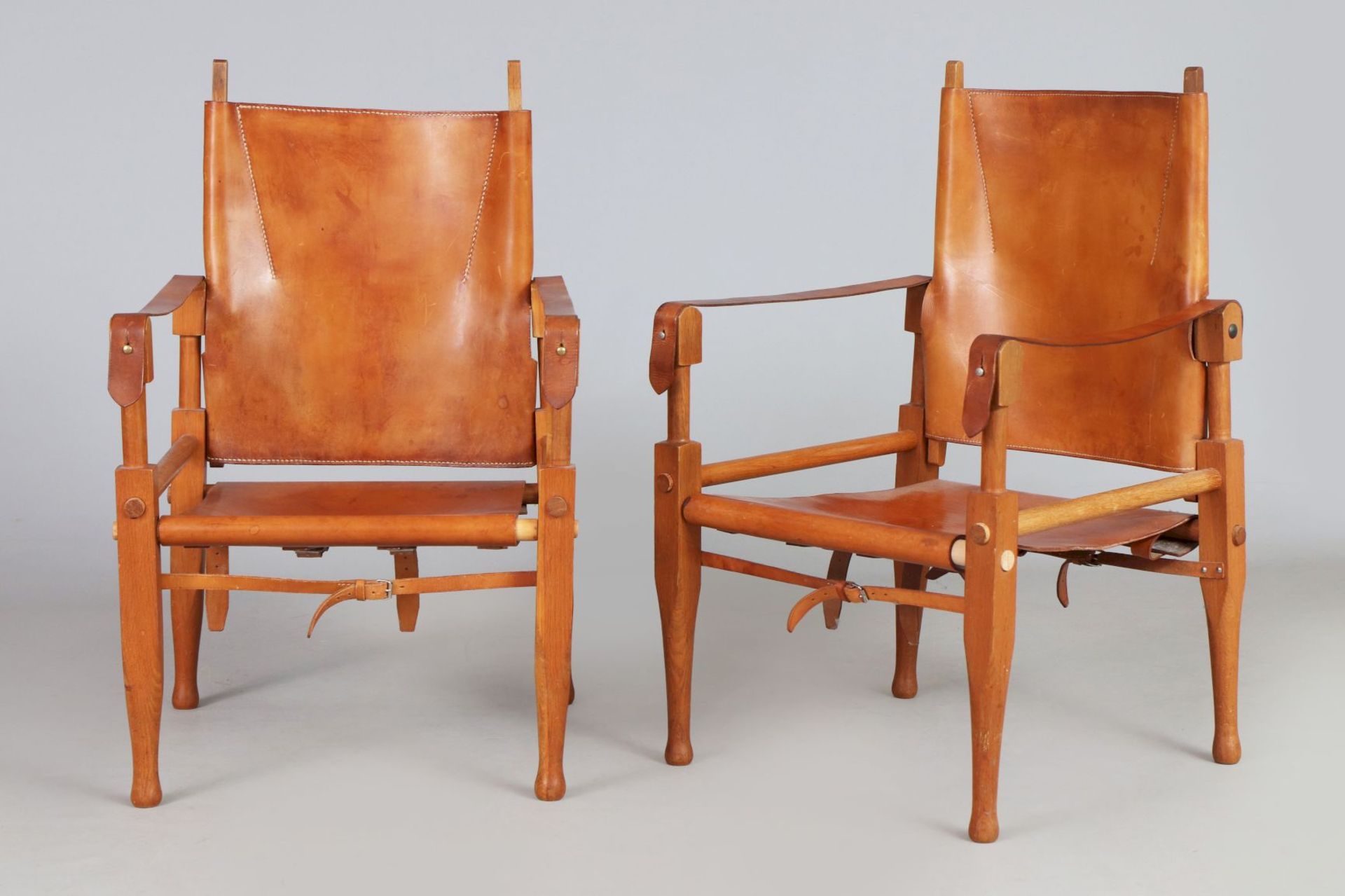 Paar WILHELM KIENZLE ¨Safari-chairs¨