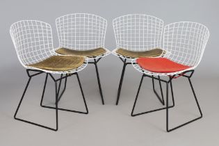 HARRY BERTOIA (1915-1978), 4 Wire Chairs