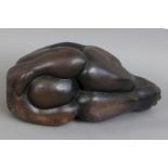 Ronnie DONGO (*1967, Bildhauer aus Zimbabwe), Steinskulptur ¨Liegende¨
