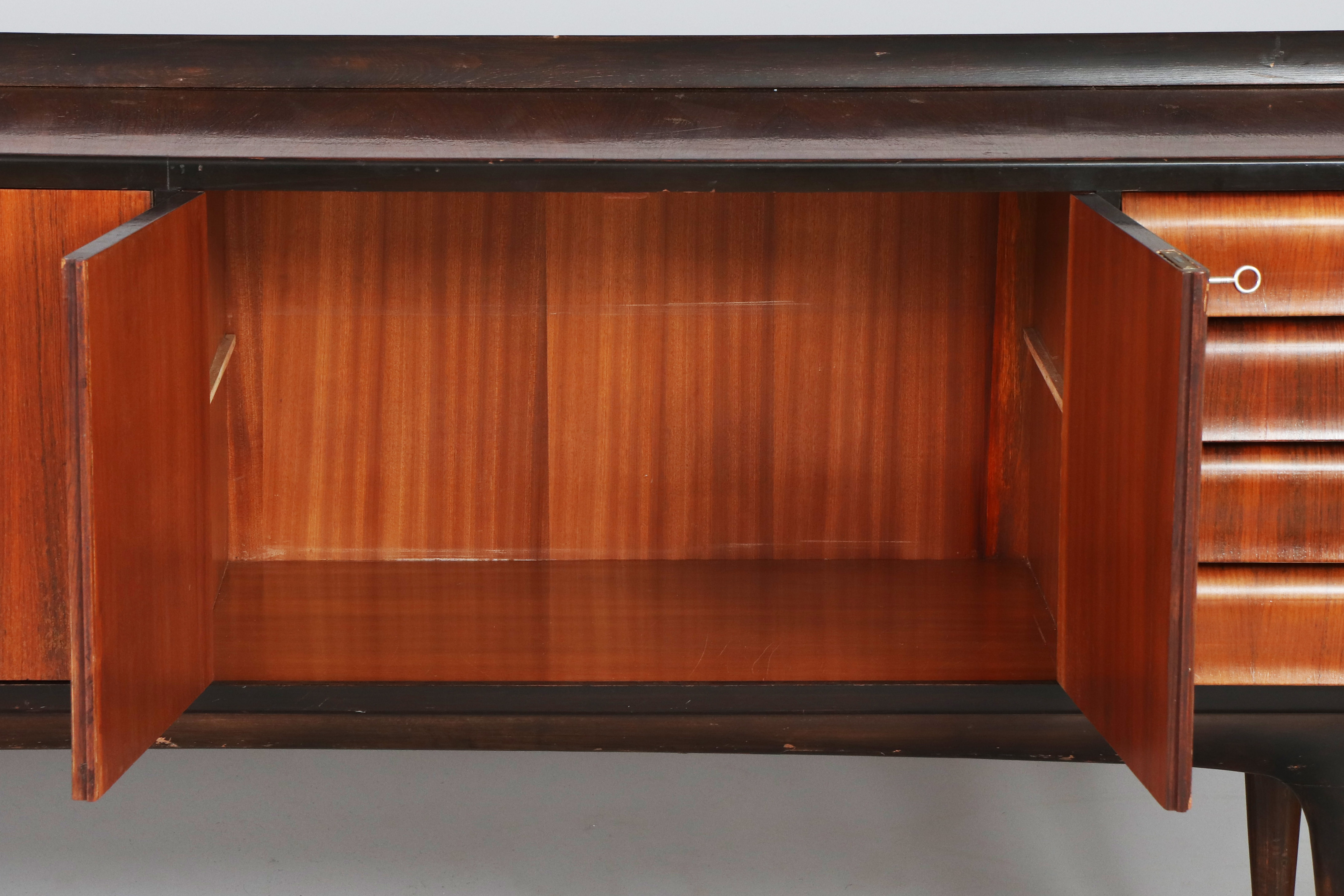 wohl Vittorio DASSI (1893-?) oder Umfeld, Sideboard der 1960er Jahre - Image 3 of 4