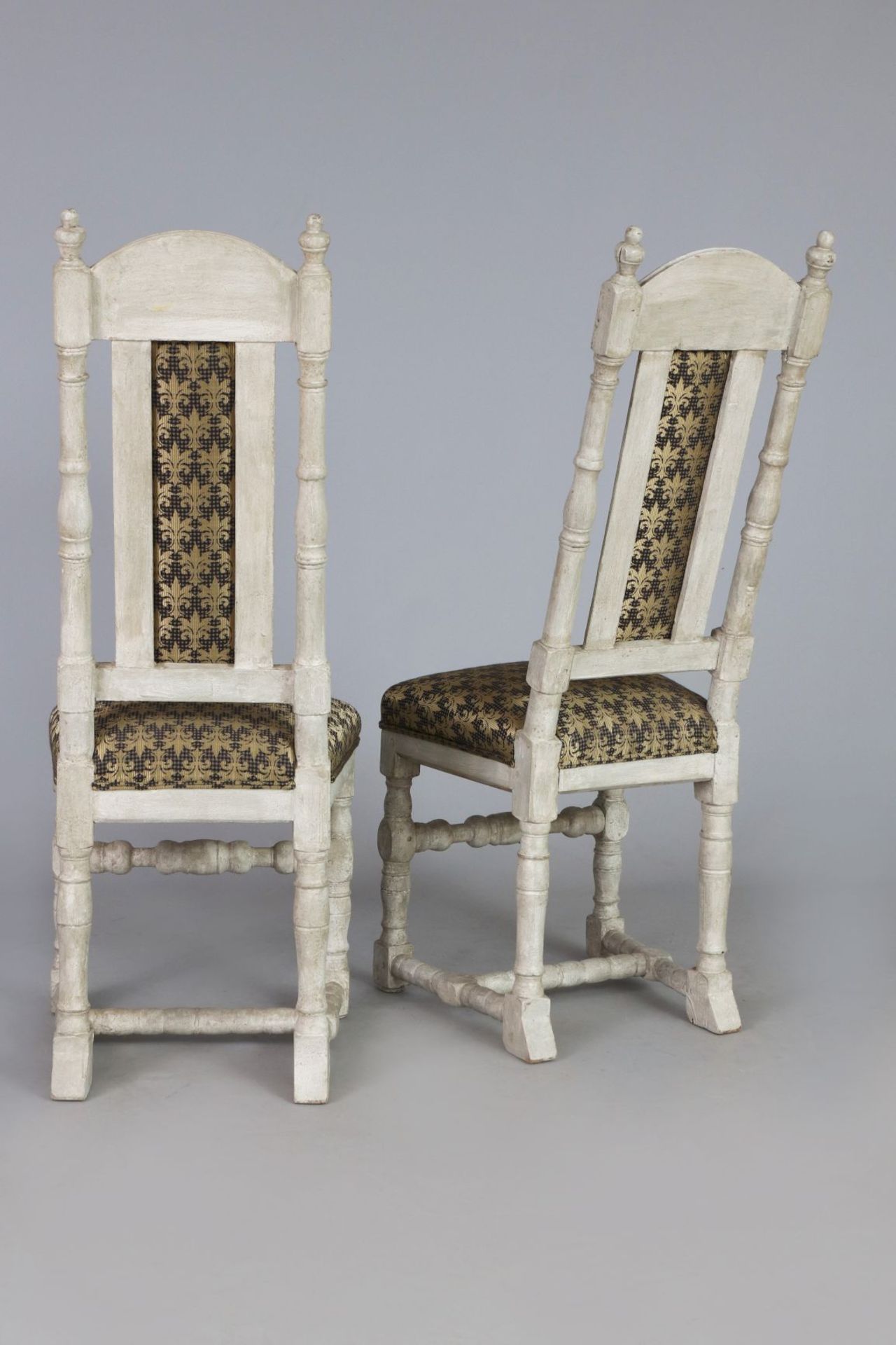 Paar Stühle des schwedischen Barock - Image 2 of 5