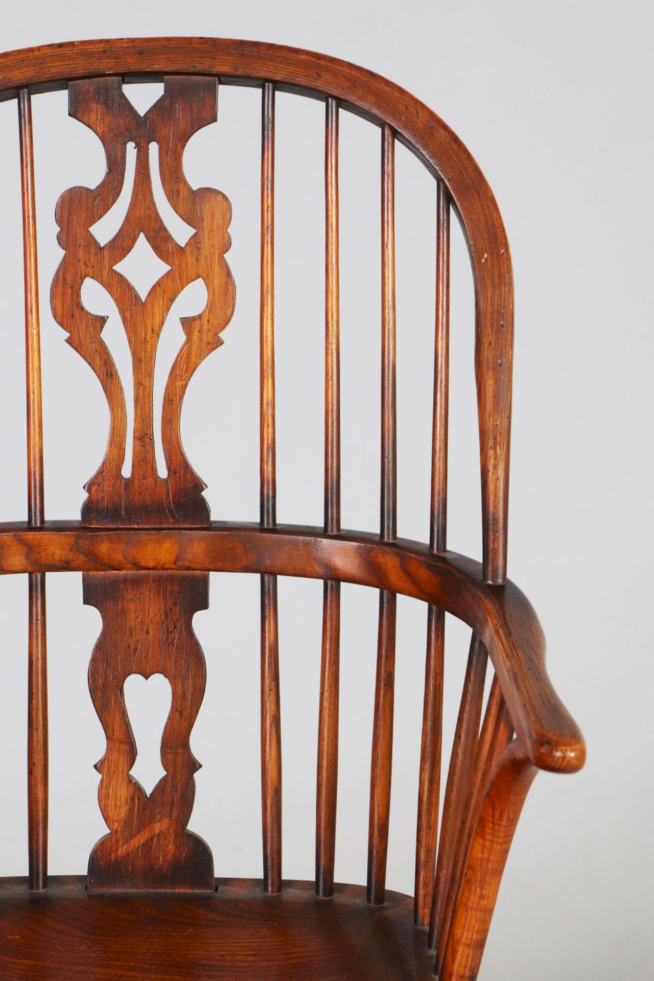 Englischer ¨Farmers Chair¨ (high-back) mit Armlehnen im Stile des 19. Jahrhunderts - Image 4 of 4