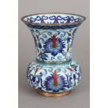 Asiatische Cloisonné Vase