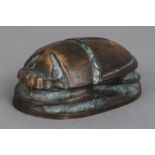 Bronze Figur/Paperweight ¨Skarabäus¨