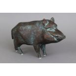 Bronzefigur ¨Wildschwein¨