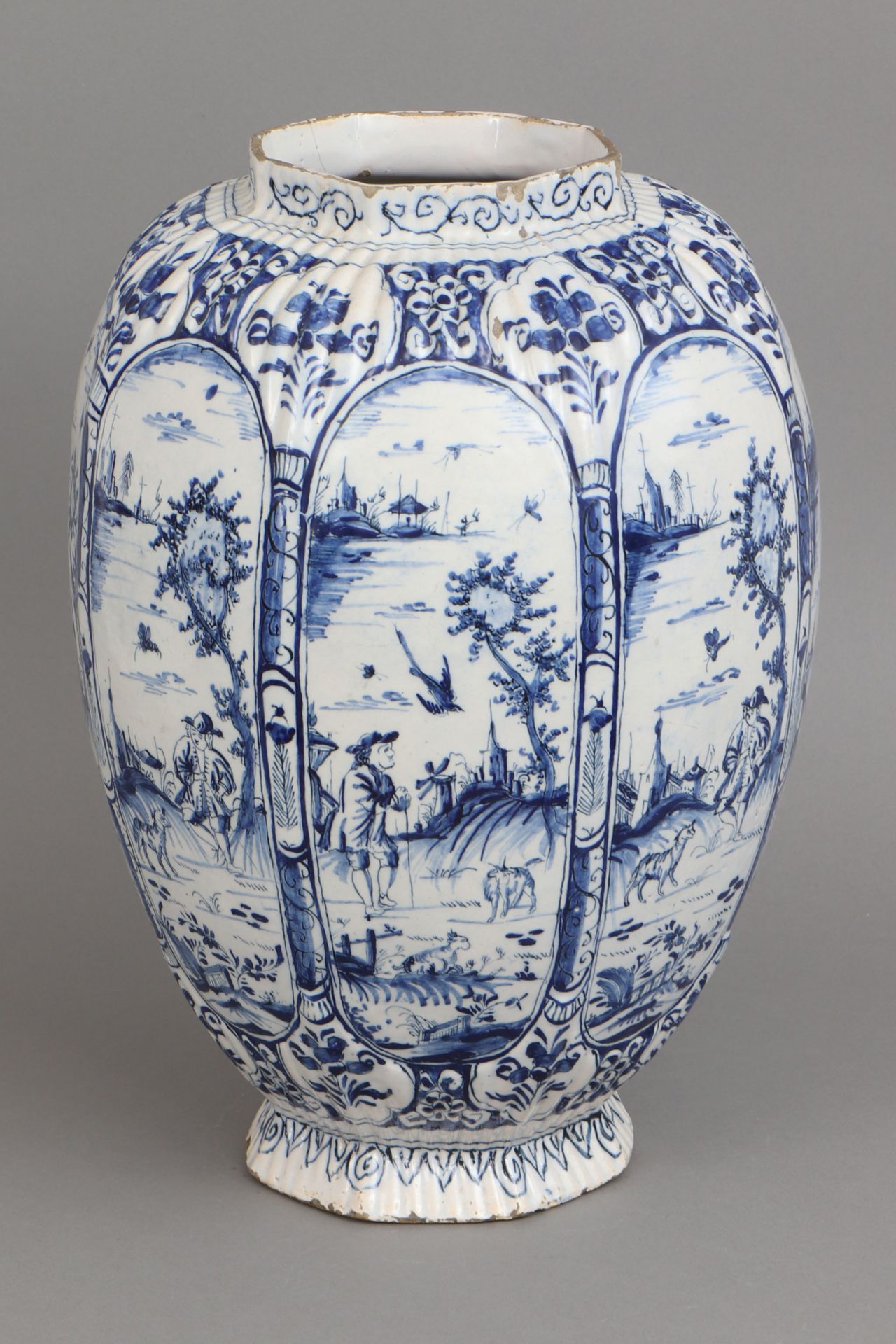 DELFT Fayence-Vase