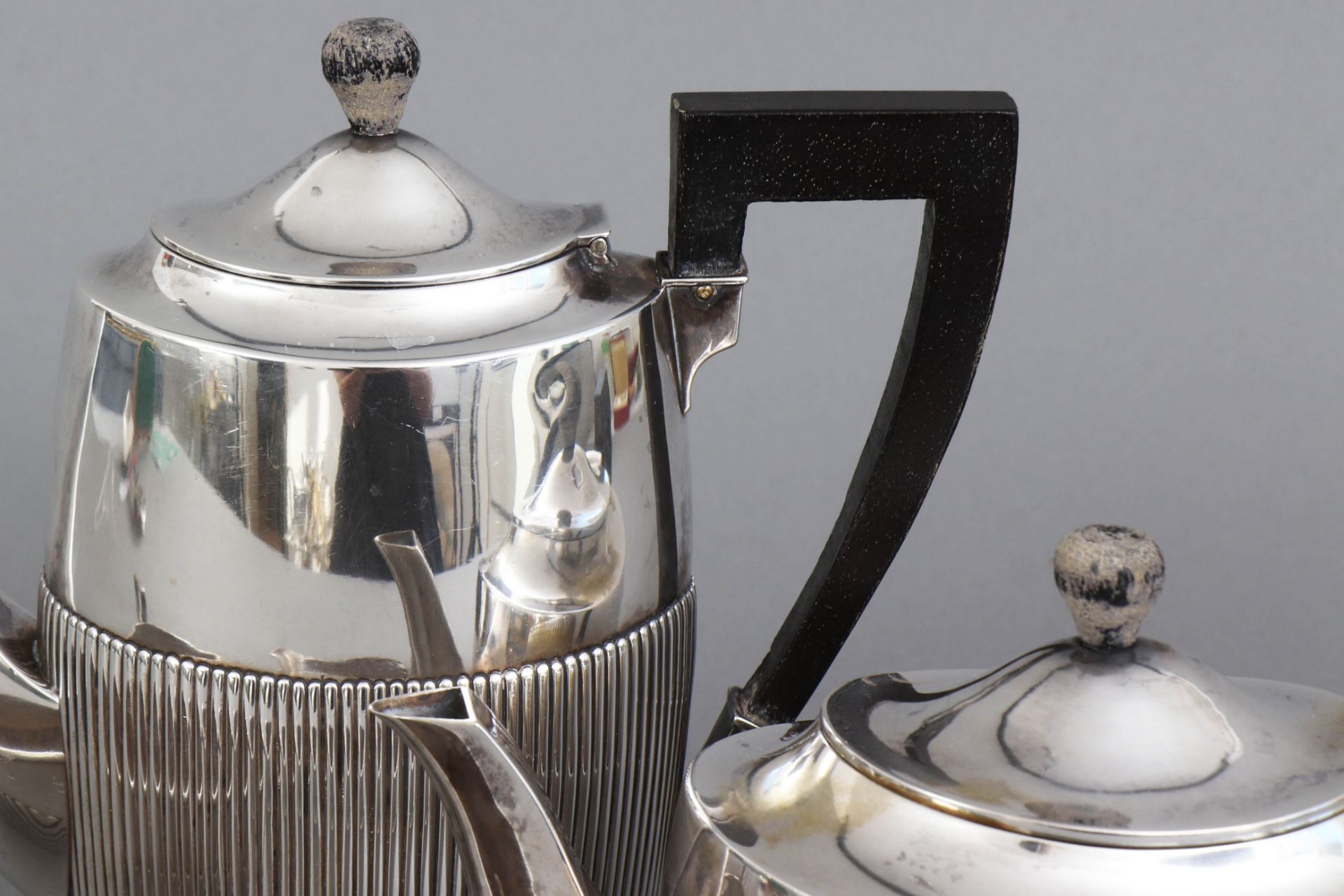 Silber Kaffee- und Teeservice - Bild 2 aus 4