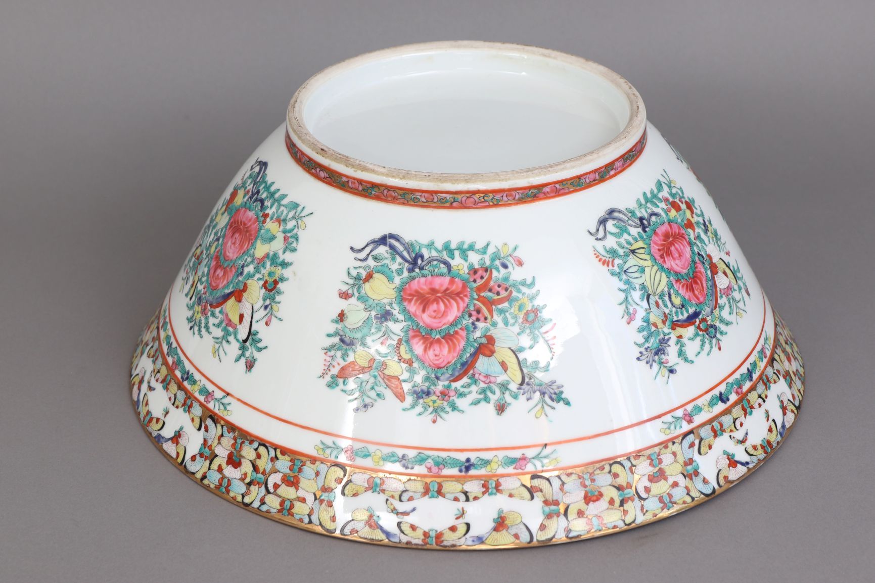 Große chinesische Porzellan-Punchbowl - Image 3 of 4