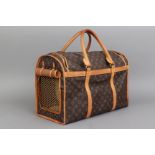 LOUIS VUITTON Dog Carrier vintage