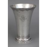 Schwedische Silber Vase, um 1900