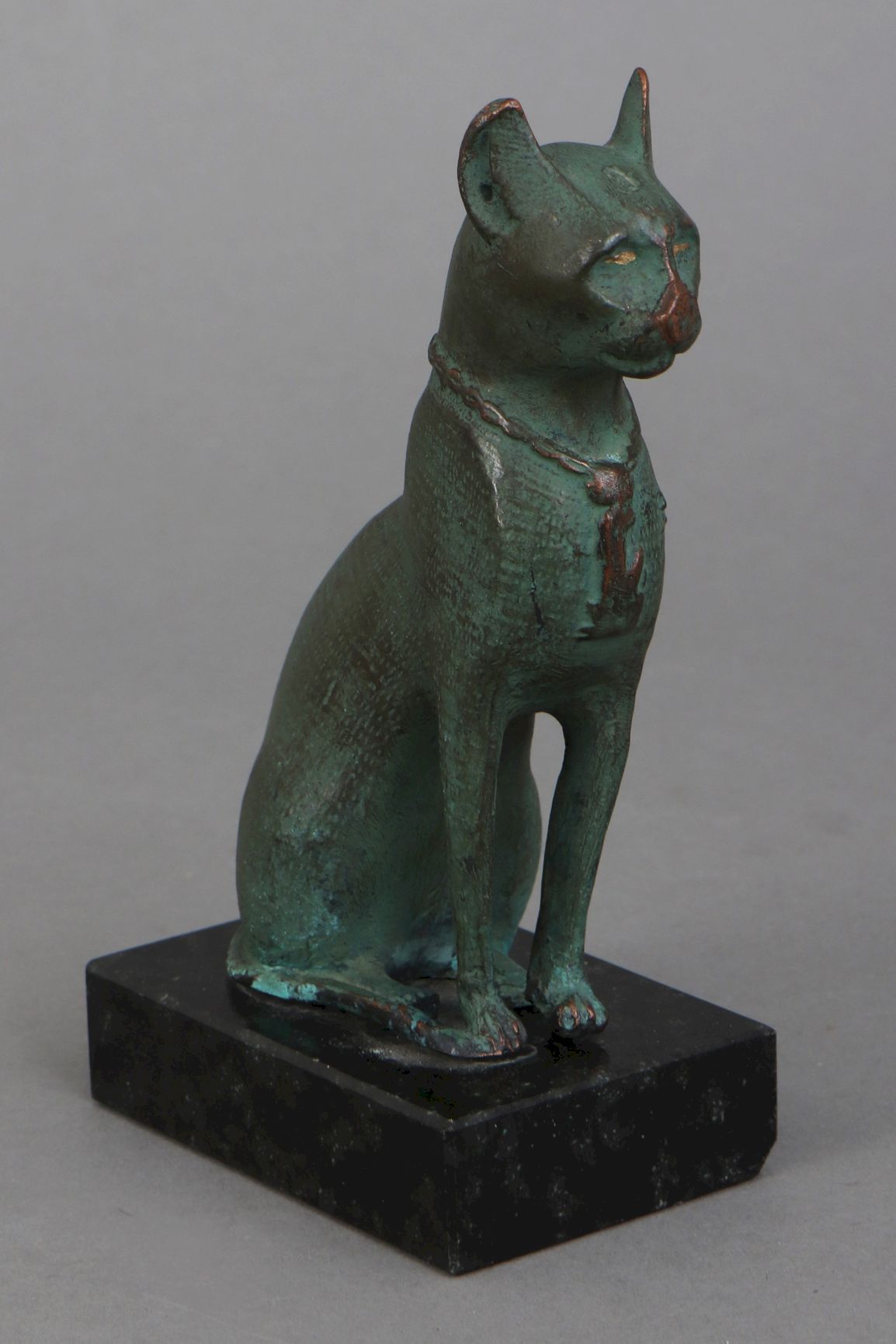 Bronzefigur ¨Ägyptische Katze¨ (Bastet)