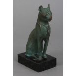 Bronzefigur ¨Ägyptische Katze¨ (Bastet)